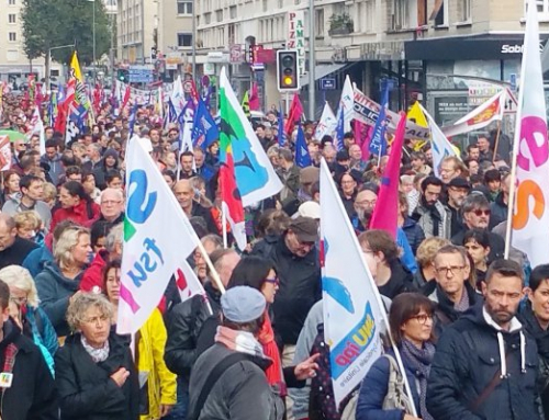 Les retraité·es mobilisé·es le 20 mars