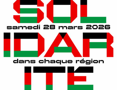 Le 28 mars, manifestons pour la défense des droits du peuple palestinien